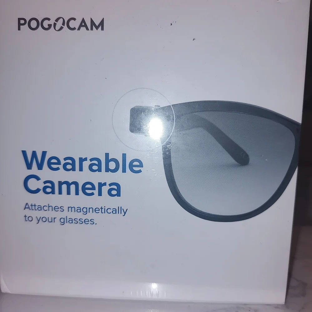 PogoCam Wearable Camera for Glasses